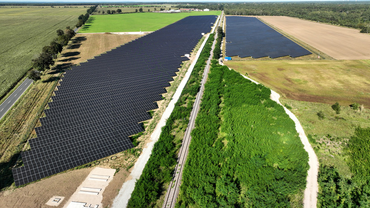 Solarpark Lübars in Brandenburg ist Teil der Innovationsausschreibungen. - © Trianel
