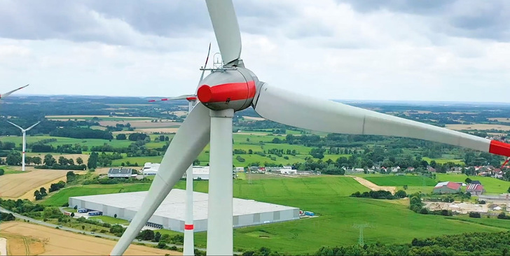 Windenergie in Mecklenburg-Vorpommern, wofür  Enertrag jetzt besonders viele Genehmigungen einholte. Hier ein Repowering bei Schönberg, projektiert von  Baywa RE.  - © BayWa r.e.