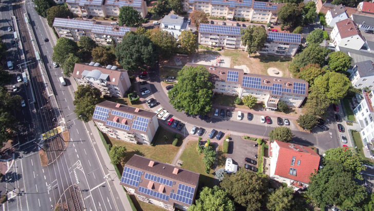 Der Ausbau der Solarenergie hat sich in Deutschland beschleunigt.  - © Mainova