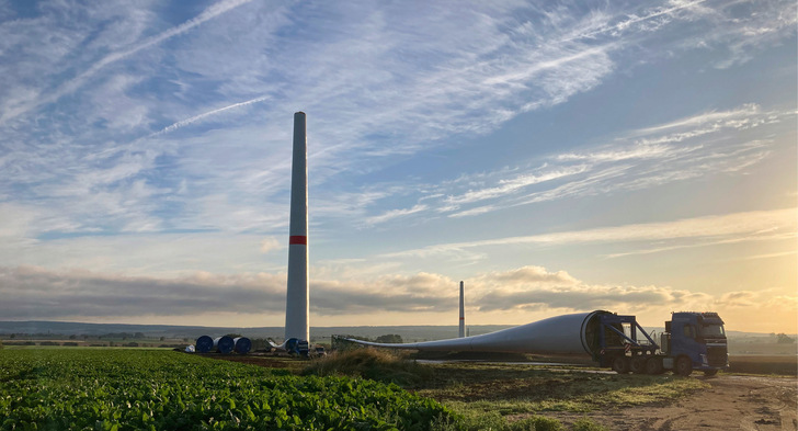 Die Ausbauziele der Windenergie könnten durch Änderung des Förderregimes in Gefahr geraten. - © Foto: Landwind-Gruppe