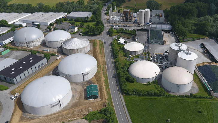 Biomethananlage in Horn-Bad Meinberg – Biogas könnte bei der Nutzung von Flexibilitäten eine wichtige Rolle spielen. - © Baywa r.e.