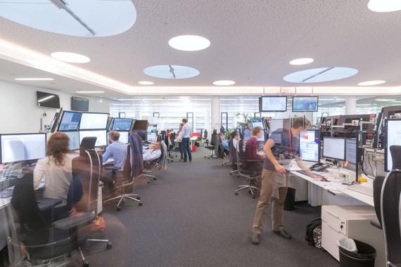 Stromhandel im Hause Trianel - der Trading Floor. - © Foto: Trianel