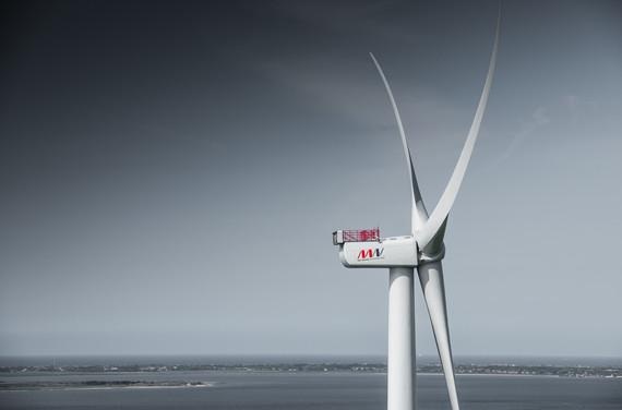 V164 with 8 MW in Maade. - © Foto: MHI Vestas