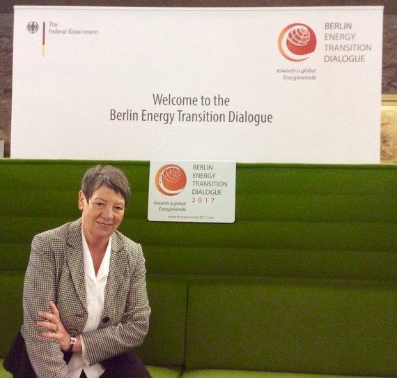 Umweltministerin Barbara Hendricks beim BETD. - © Berlin Energy Transition Dialogue