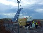 Lidar Zephir 300 | Für Vestas im Einsatz: Vor dem Bau der australischen Macarthur Wind Farm haben drei Lidar-Geräte des Hersteller Zephir den Wind in bis zu 200 Meter Höhe gemessen. Hier werden 140 Windturbinen gebaut. - © Foto: Zephir Ltd.