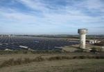 In Gétigné, Frankreich, hat Juwi-Gruppe eine Freiflächen-Photovoltaikanlage auf dem Gelände einer ehemaligen Uranaufbereitungsanlage entwickelt. - © Visualisierung: juwi