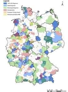 Map of 100 percent projects - © 100 % EE Kongress Map of 100 percent projects