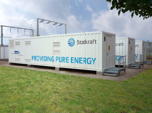 © Statkraft Großspeicher von Statkraft in Dörverden, Niedersachsen