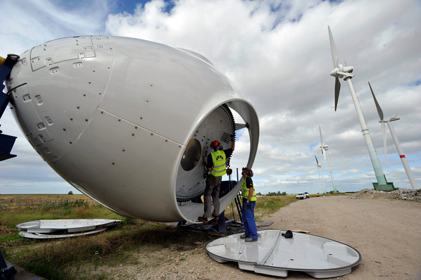 © BWE/Tim Riediger Trotz Zubau bei den Erneuerbaren verliert Deutschland zwei Plätze im Klimaschutz-Index.