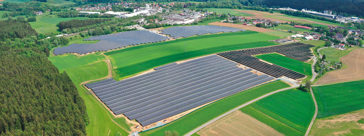 © Foto: Goldbeck Solar Die Nachfrage nach Solarparks ist immer noch groß. Viele Anlagen sind noch in der Planung. Mal sehen, wie sich die Situation nach der nächsten Bundestagswahl entwickelt.