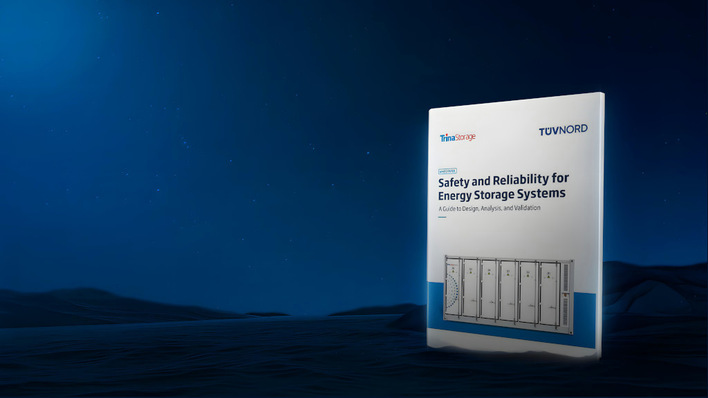 © Trina Storage/TÜV Nord Im Whitepaper zeigen die Autor:innen, wie die Sicherheit von Speichersysteme gewährleistet werden kann.