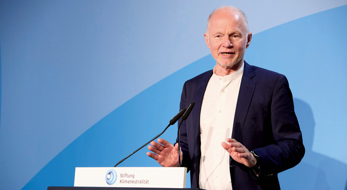 © Foto: Mike Auerbach Rainer Baake, Direktor der Stiftung Klimaneutralität