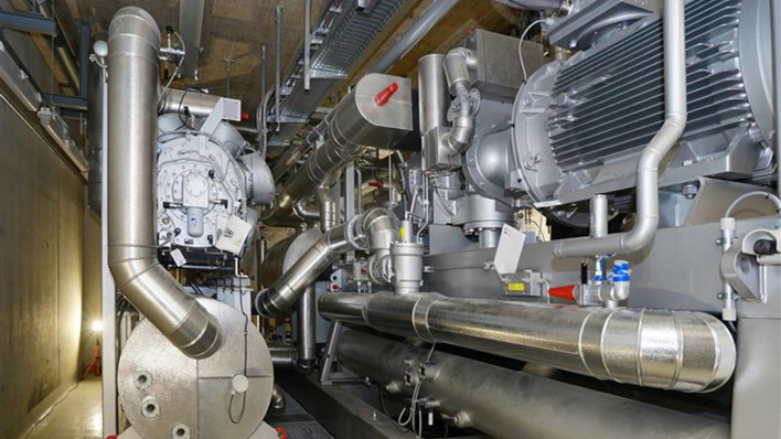 © Bärbel Rechenbach Die Großwärmepumpe hat das Potenzial, die Nahwärmenetze zu dekarbonisieren. Doch die Regeln müssen passen.