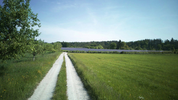 © RES Wenn die Ackerfläche nicht genug Ertrag einbringt, bietet die Photovoltaik einen wirtschaftlichen Ausweg zur Weiternutzung.