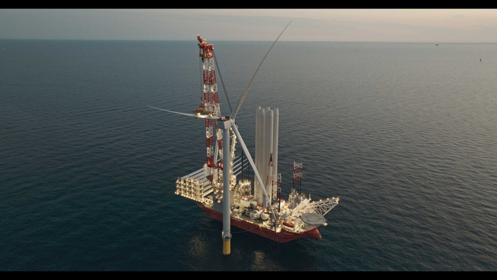 © RWE Offshore-Windpark Sofia in Großbritannien.