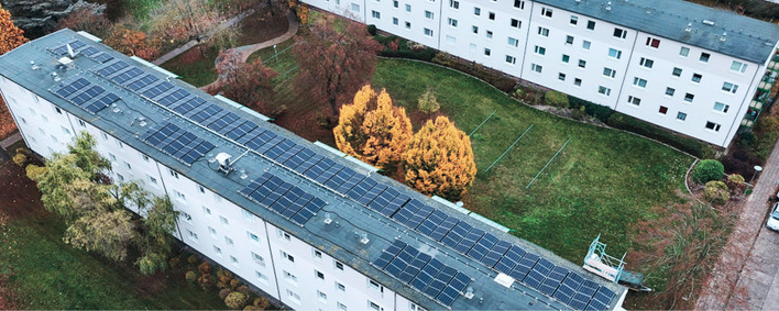 © Foto: Calor Energy Energy Sharing ist dank der Novelle des EnWG endlich geregelt. Nun kann Solarstrom in Quartieren gemeinschaftlich genutzt werden.